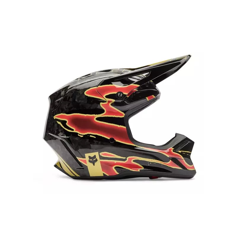 Casque FOX V3 RS INNING Noir Flame