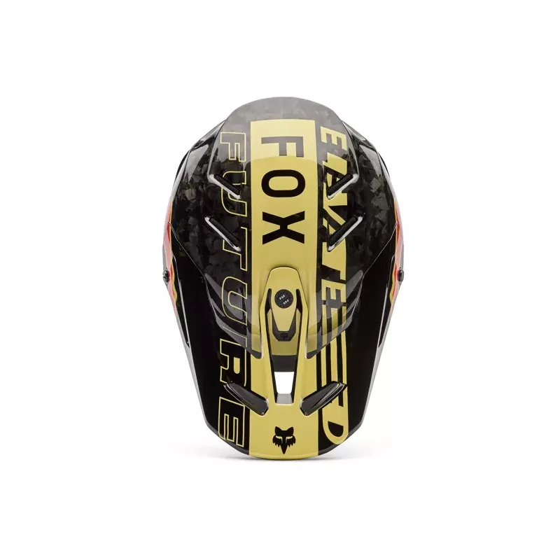 Casque FOX V3 RS INNING Noir Flame