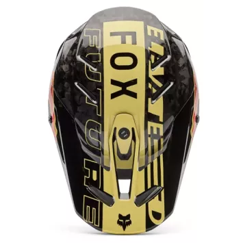 Casque FOX V3 RS INNING Noir Flame
