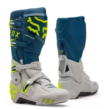 Bottes FOX INSTINCT Bleu foncé jaune