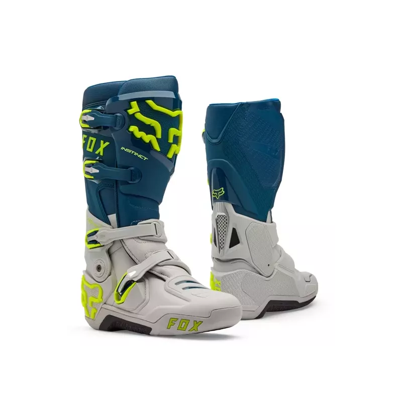 Bottes FOX INSTINCT Bleu foncé jaune