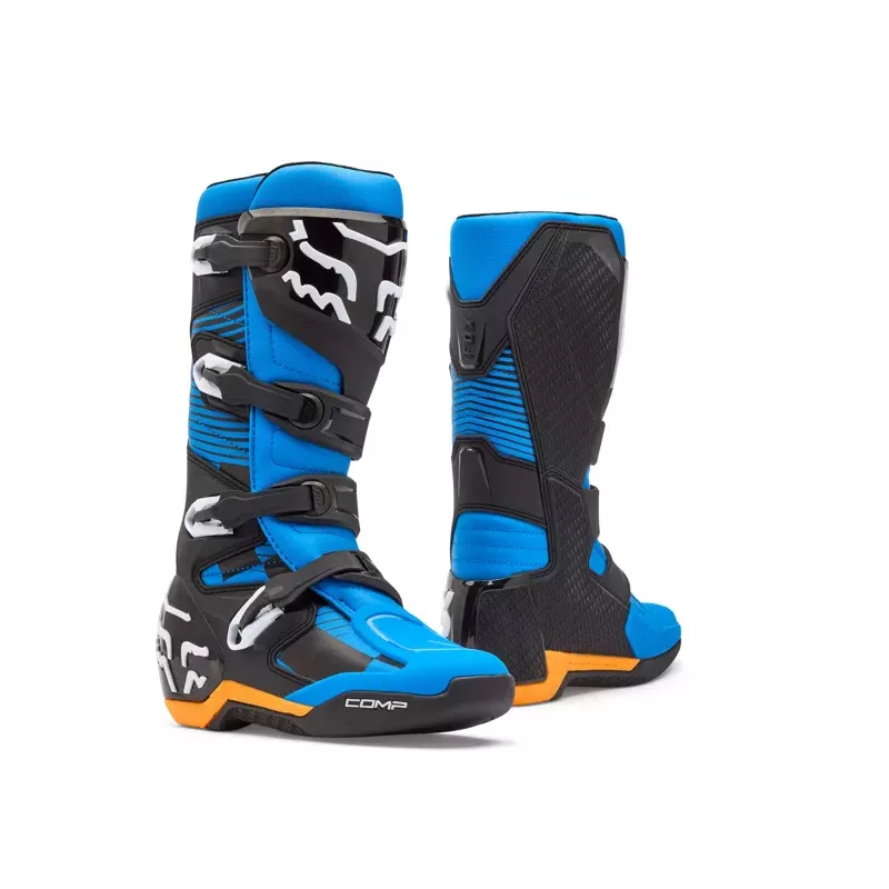 Bottes Fox Comp Bleu Noir Orange