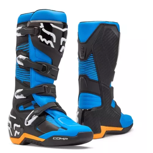 Bottes Fox Comp Bleu Noir Orange