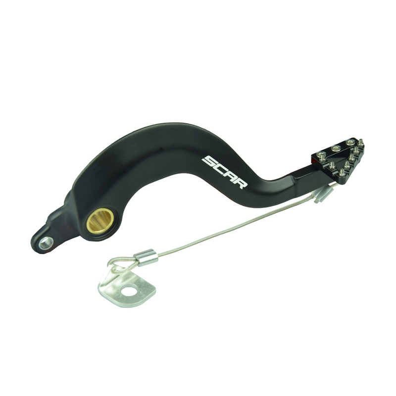 Pédale de frein SCAR 125/250 YZ 00-25 Noir