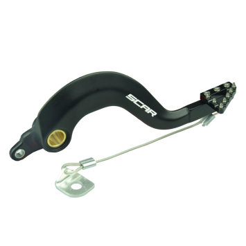 Pédale de frein SCAR 125/250 YZ 00-25 Noir
