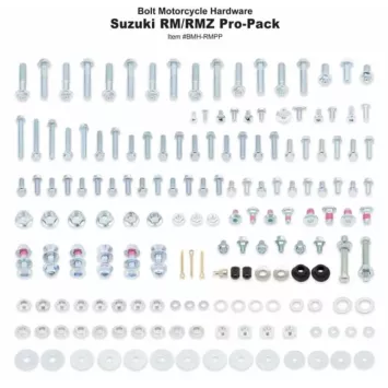Kit visserie plastiques BOLT Suzuki 125 & 250 RM 78-08