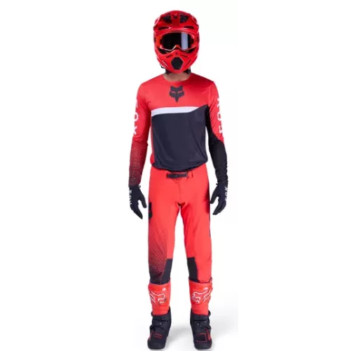 Tenue Fox FLEXAIR FRACTURE Rouge Noir
