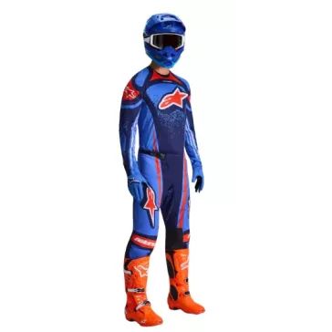 Tenue ALPINESTAR MX26 Techstar Nomur BLEU ORANGE