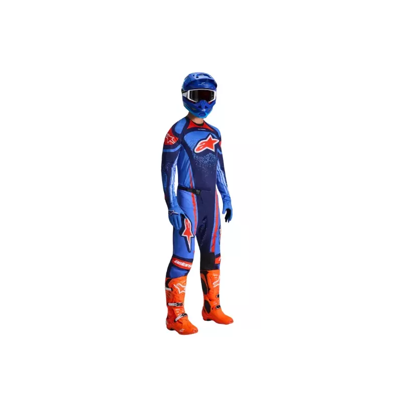 Tenue ALPINESTAR MX26 Techstar Nomur BLEU ORANGE