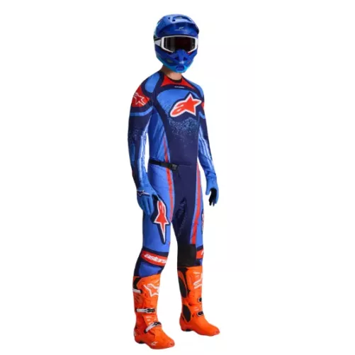 Tenue ALPINESTAR MX26 Techstar Nomur BLEU ORANGE
