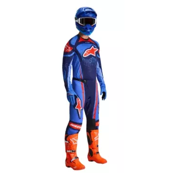 Tenue ALPINESTAR MX26 Techstar Nomur BLEU ORANGE