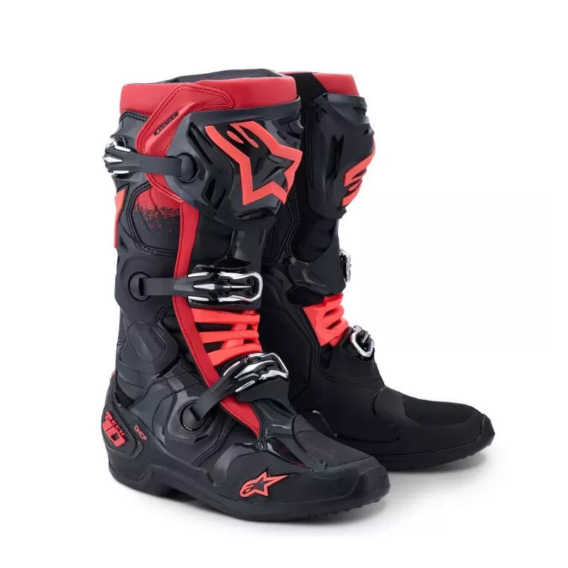 Bottes ALPINESTARS tech 10.2 Noir Rouge MX26