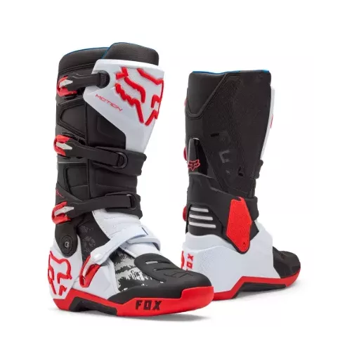 Bottes Fox Motion Rouge - Noir 2026