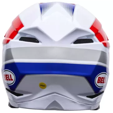 Casque BELL Moto-10 Mips -Bleu / blanc / Rouge 2026