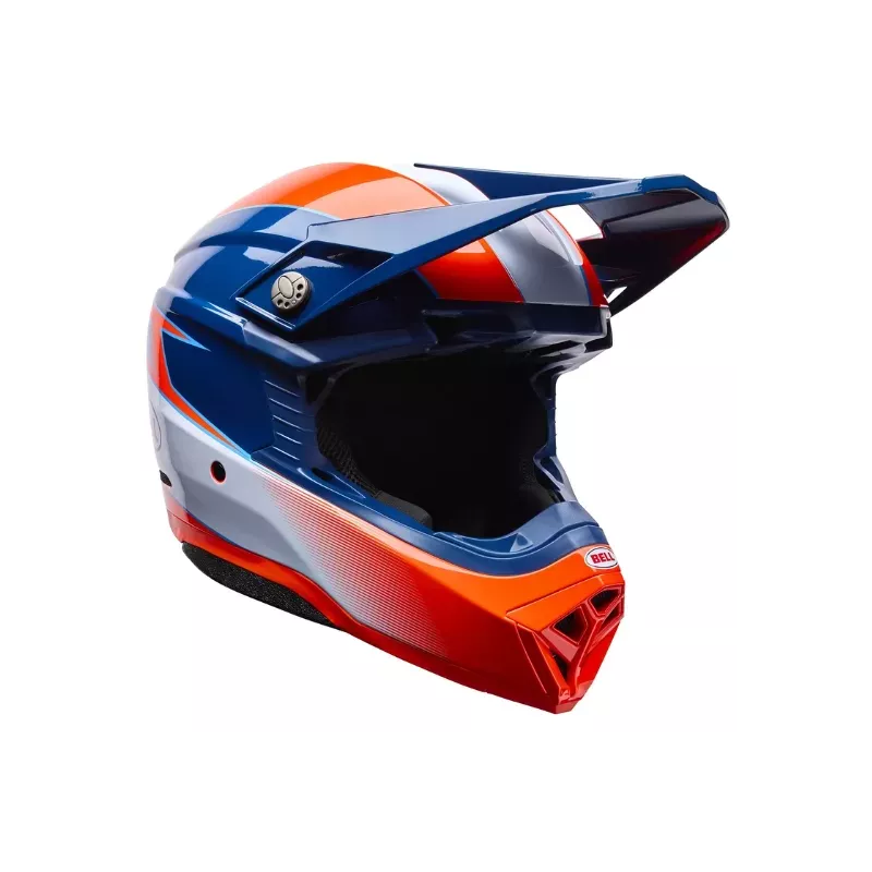 Casque BELL Moto-10 Mips - Orange / Bleu 2026