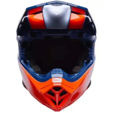 Casque BELL Moto-10 Mips - Orange / Bleu 2026