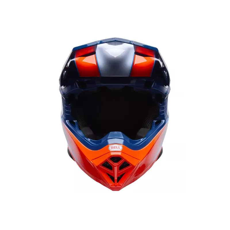 Casque BELL Moto-10 Mips - Orange / Bleu 2026