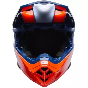 Casque BELL Moto-10 Mips - Orange / Bleu 2026