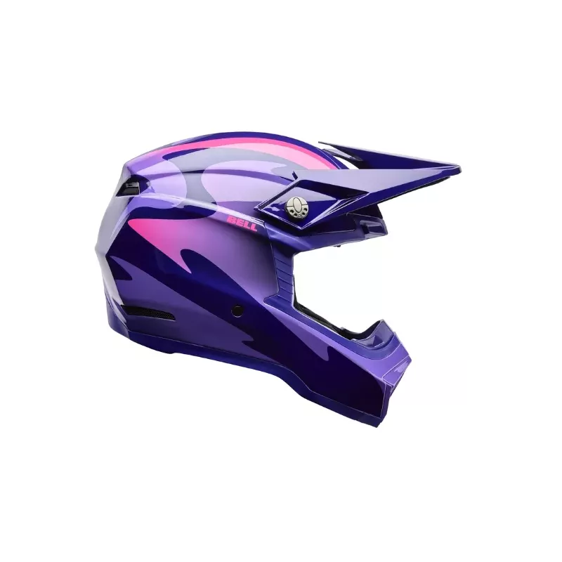 Casque BELL MOTOCROSS Moto-10 Mips - Fluid VIOLET 2026