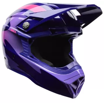 Casque BELL MOTOCROSS Moto-10 Mips - Fluid VIOLET 2026
