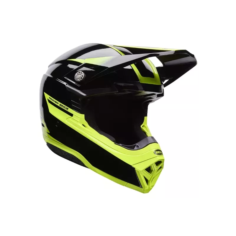 Casque BELL Moto-10 Mips - Jaune Fluo - 2026 Casque BELL Moto-10 Mips - Jaune Fluo - 2026