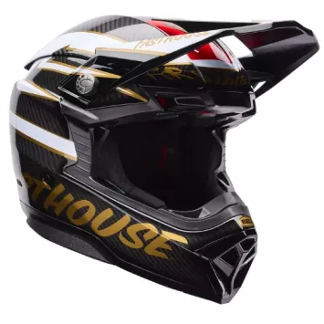 Casque BELL Moto-10 Spherical - Fasthouse DITD'25 OR / Noir