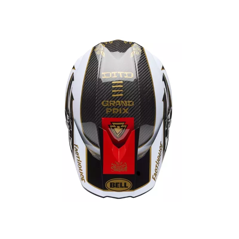 Casque BELL Moto-10 Spherical - Fasthouse DITD'25 OR / Noir Casque BELL Moto-10 Spherical - Fasthouse DITD'25 OR / Noir