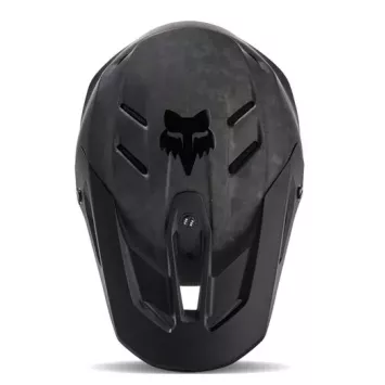 Casque FOX V3 RS CARBON SOLID 2026 - Noir
