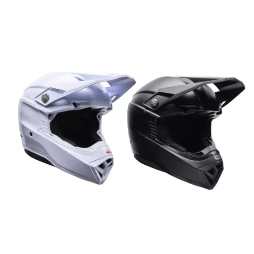 Casque BELL Moto-10 Mips 2026 - full black / full white