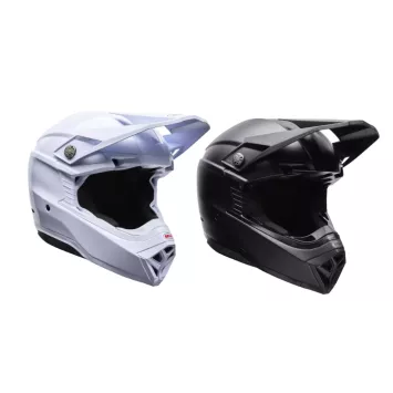 Casque BELL Moto-10 Mips 2026 - full black / full white