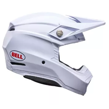 Casque BELL Moto-10 Mips 2026 - full black / full white