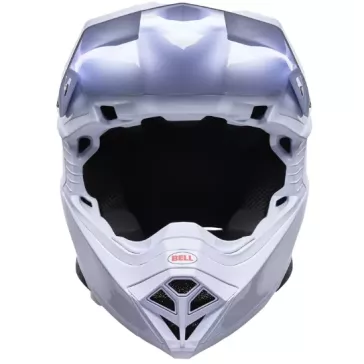 Casque BELL Moto-10 Mips 2026 - full black / full white