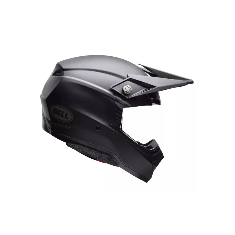 Casque BELL Moto-10 Mips 2026 - full black / full white Casque BELL Moto-10 Mips 2026 - full black / full white