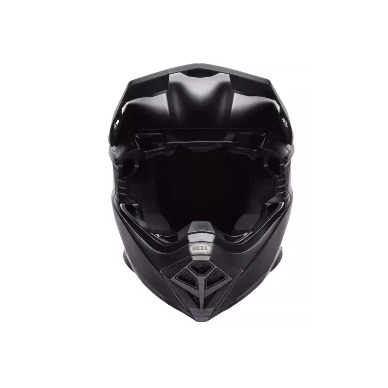 Casque BELL Moto-10 Mips 2026 - full black / full white Casque BELL Moto-10 Mips 2026 - full black / full white