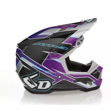 Casque 6D ATR-3 REFLEX - VIOLET Noir 2026