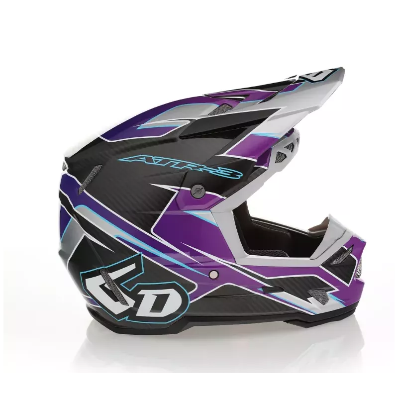 Casque 6D ATR-3 REFLEX - VIOLET Noir 2026