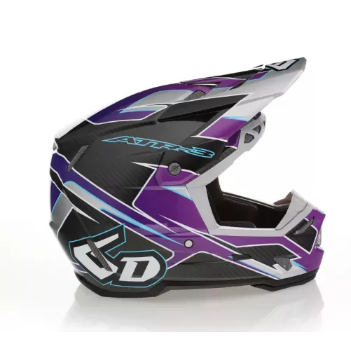 Casque 6D ATR-3 REFLEX - VIOLET Noir 2026