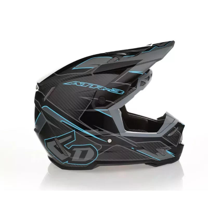 Casque 6D ATR-3 REFLEX - Noir Bleu Ciel 2026