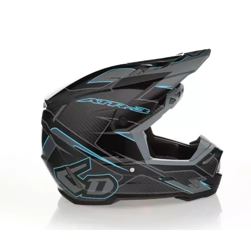Casque 6D ATR-3 REFLEX - Noir Bleu Ciel 2026
