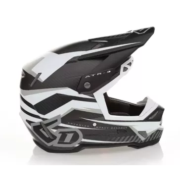 Casque 6D ATR-3 RIVAL - NOIR BLANC 2026