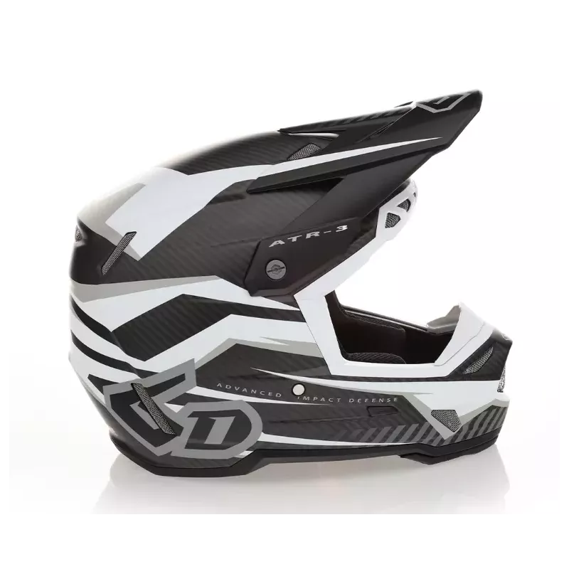 Casque 6D ATR-3 RIVAL - NOIR BLANC 2026