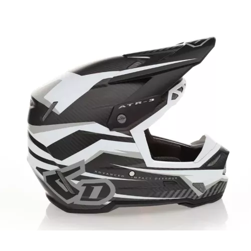 Casque 6D ATR-3 RIVAL - NOIR BLANC 2026