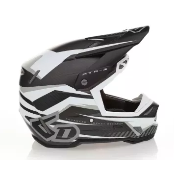 Casque 6D ATR-3 RIVAL - NOIR BLANC 2026