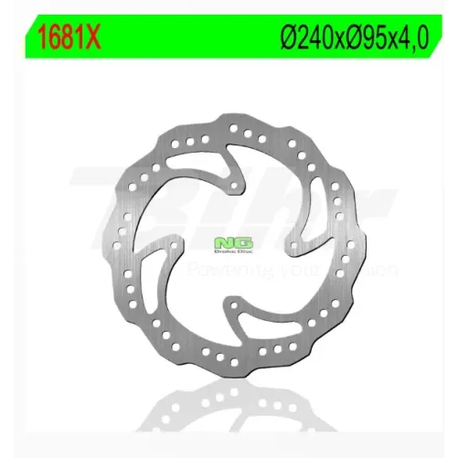 Disque de frein AVANT NG BRAKES pétale fixe 85cc 18/26