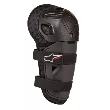 Genouillères Enfant Alpinestars Bionic Action Kickstart – Noir/Rouge