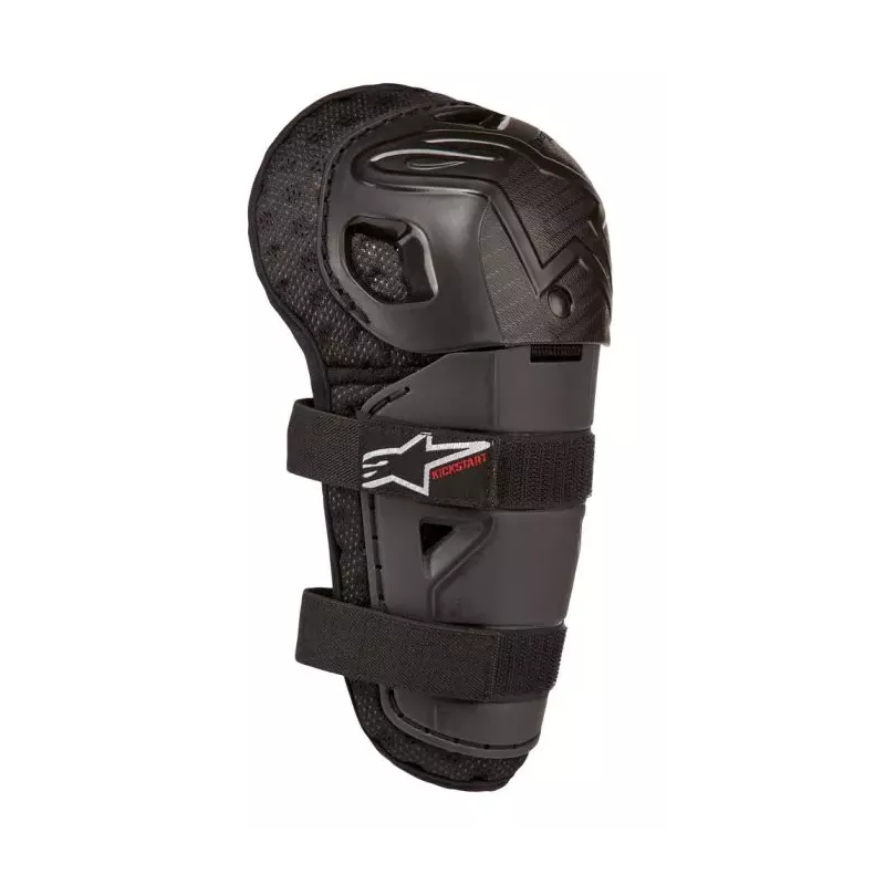 Genouilleres enfants Alpinestars Bionic Action Noir Rouge