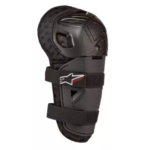 Genouillères Enfant Alpinestars Bionic Action Kickstart – Noir/Rouge