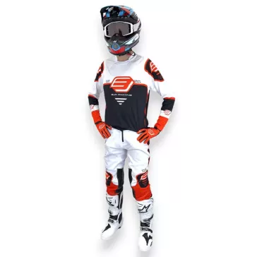TENUE BUD racing Soldier Rouge Blanc Noir 2026