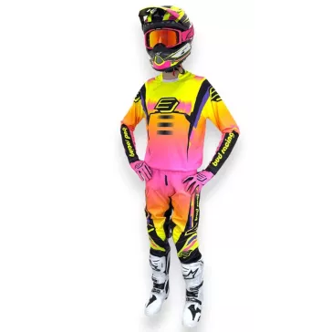 TENUE BUD racing Champion's Jaune Rose Noir 2026
