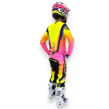 TENUE BUD racing Champion's Jaune Rose Noir 2026
